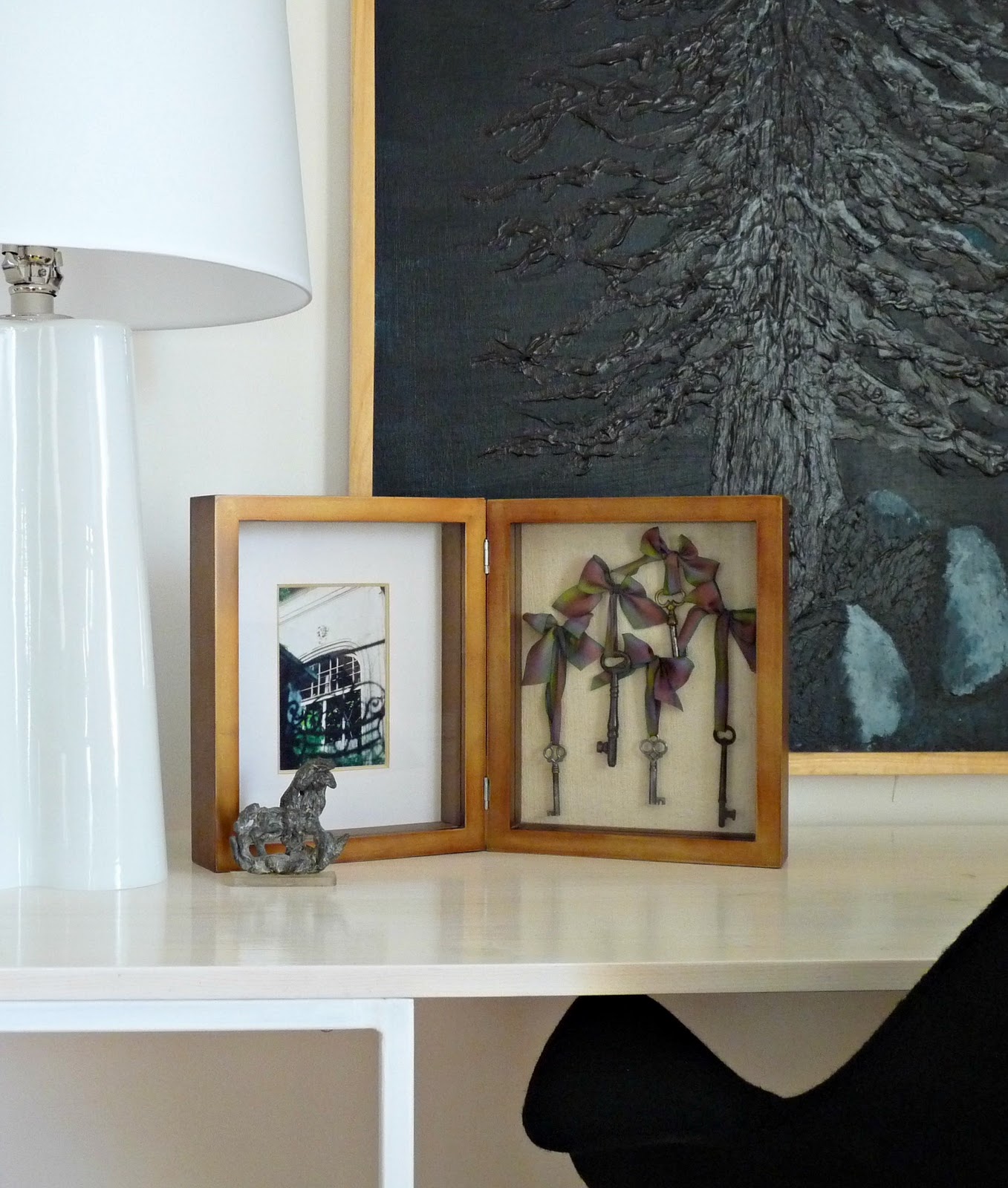DIY Framed Skeleton Keys