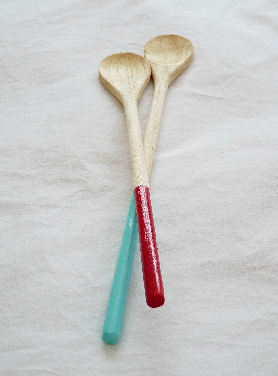 DIY Painted Wooden Spoons