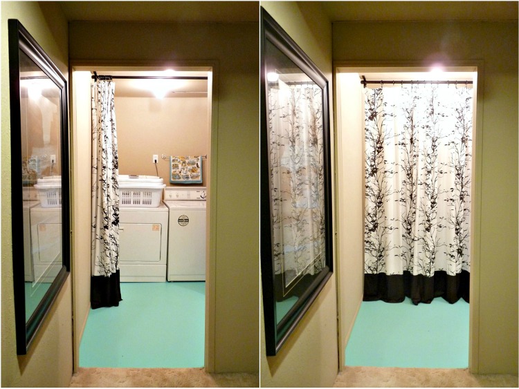 Cheap Laundry Room Makeover