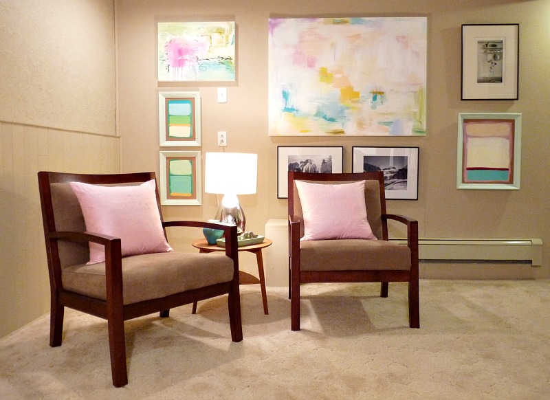 DIY Abstract Art Tutorial | See My DIY in a Magazine (Again)