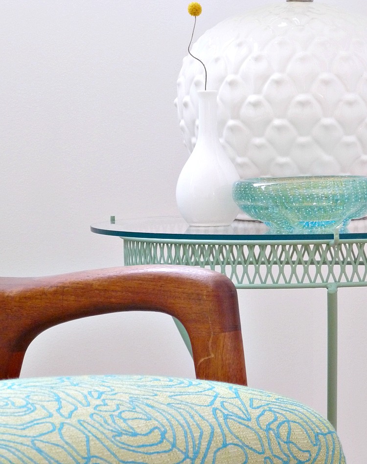 Vintage Metal Table Makeover