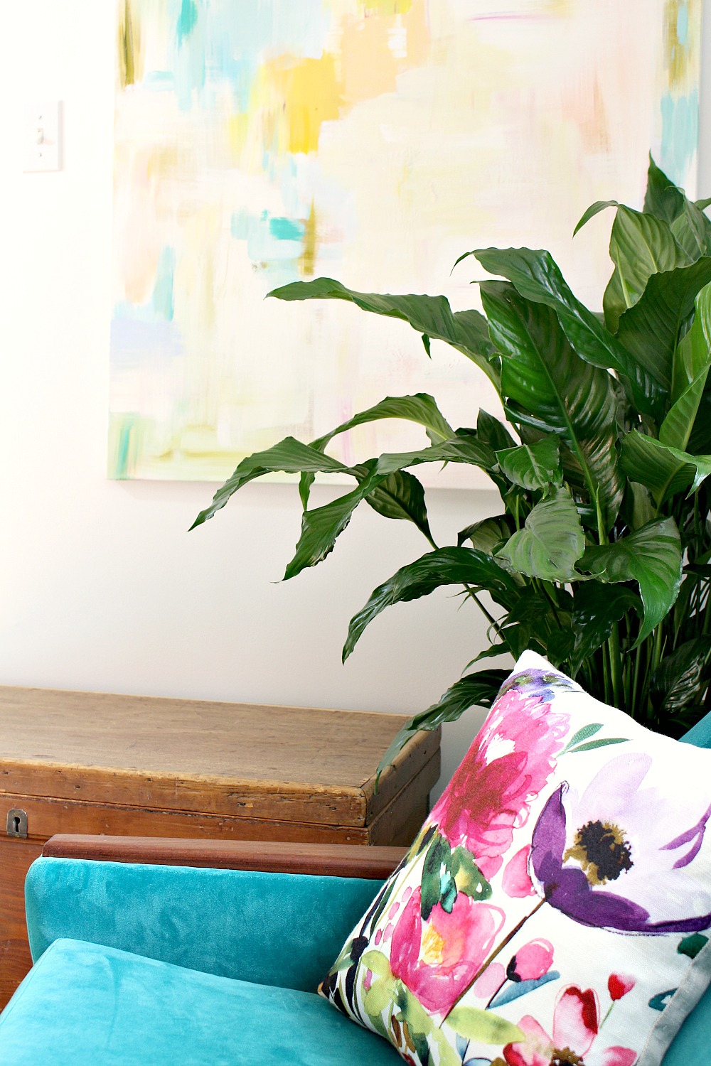 DIY Abstract Art Tutorial | See My DIY in a Magazine (Again)