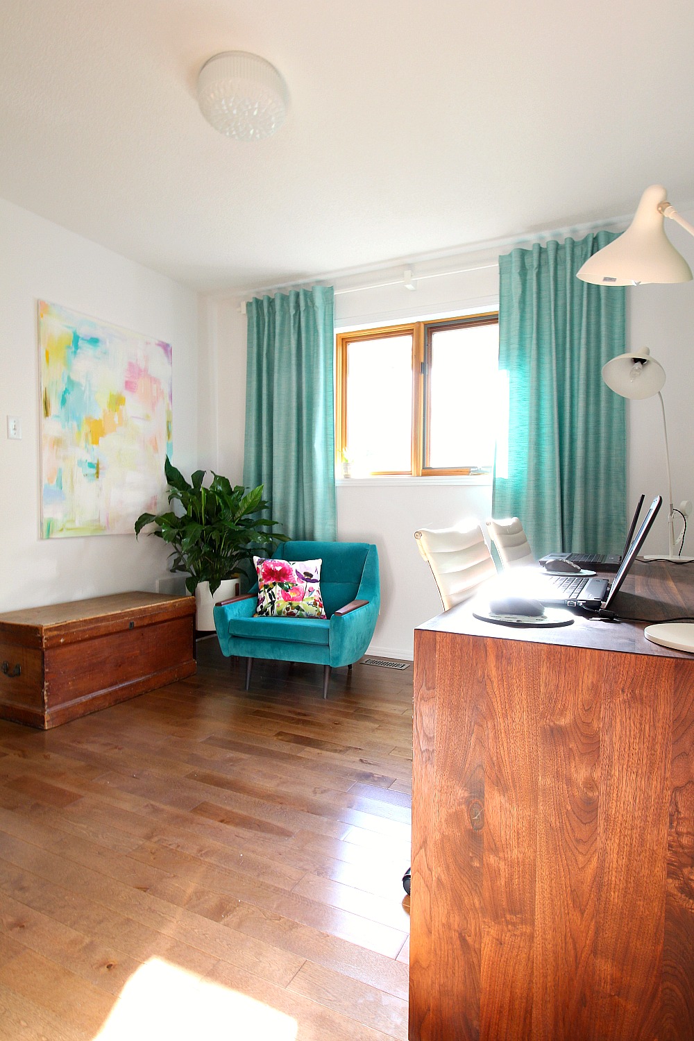 DIY Abstract Art Tutorial | See My DIY in a Magazine (Again)