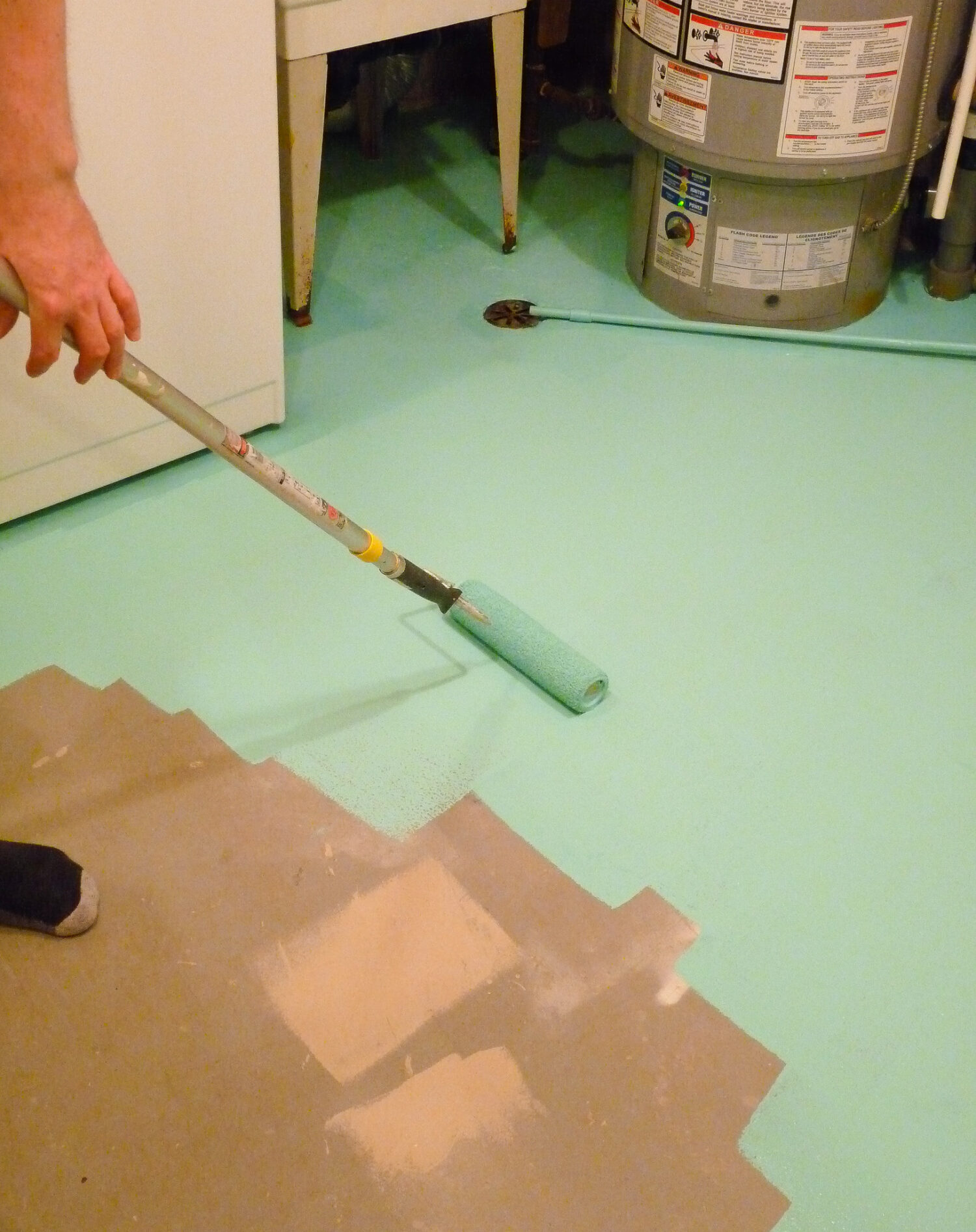 How to Paint Concrete Basement Floors