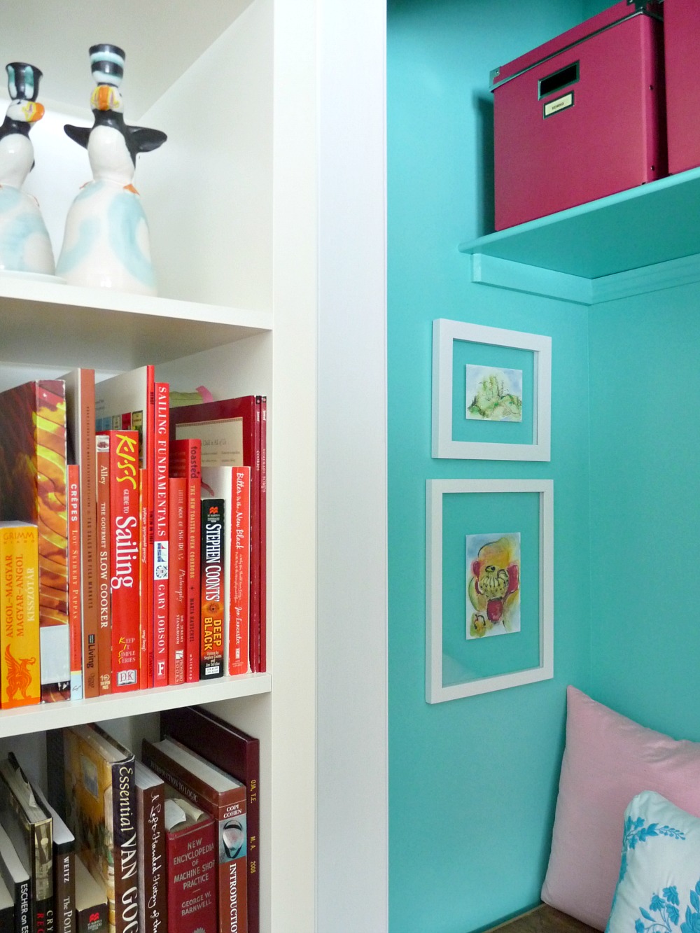 A Good Look for the Office Nook
