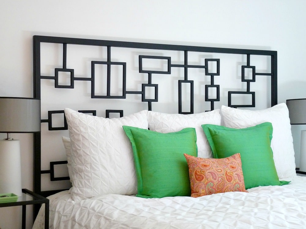 DIY Metal Headboard Refresh