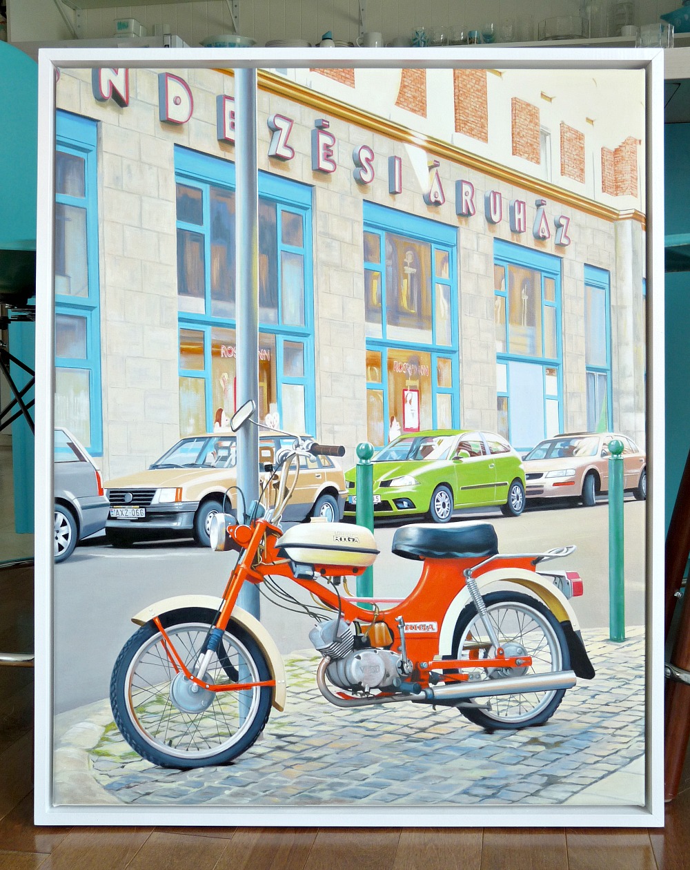 How to Make a DIY Float Frame + Turn Your Photo into an Oil Painting