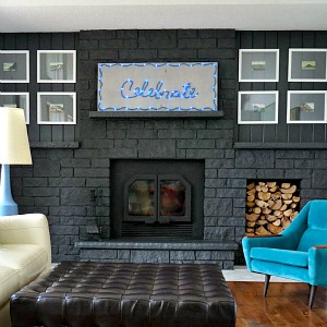 DIY LED and Plywood Sign with Text | Celebrate Holiday Art