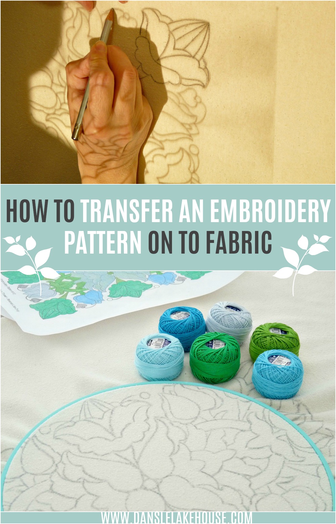 how to transfer patterns to fabric