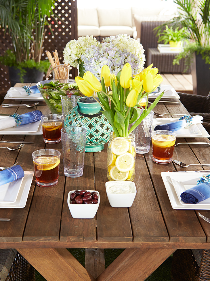Tablescape Inspired by Honeymoon in Greece