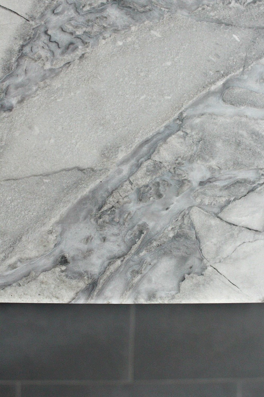 Bathroom Update: Quartzite Counter and Aqua Sinks!