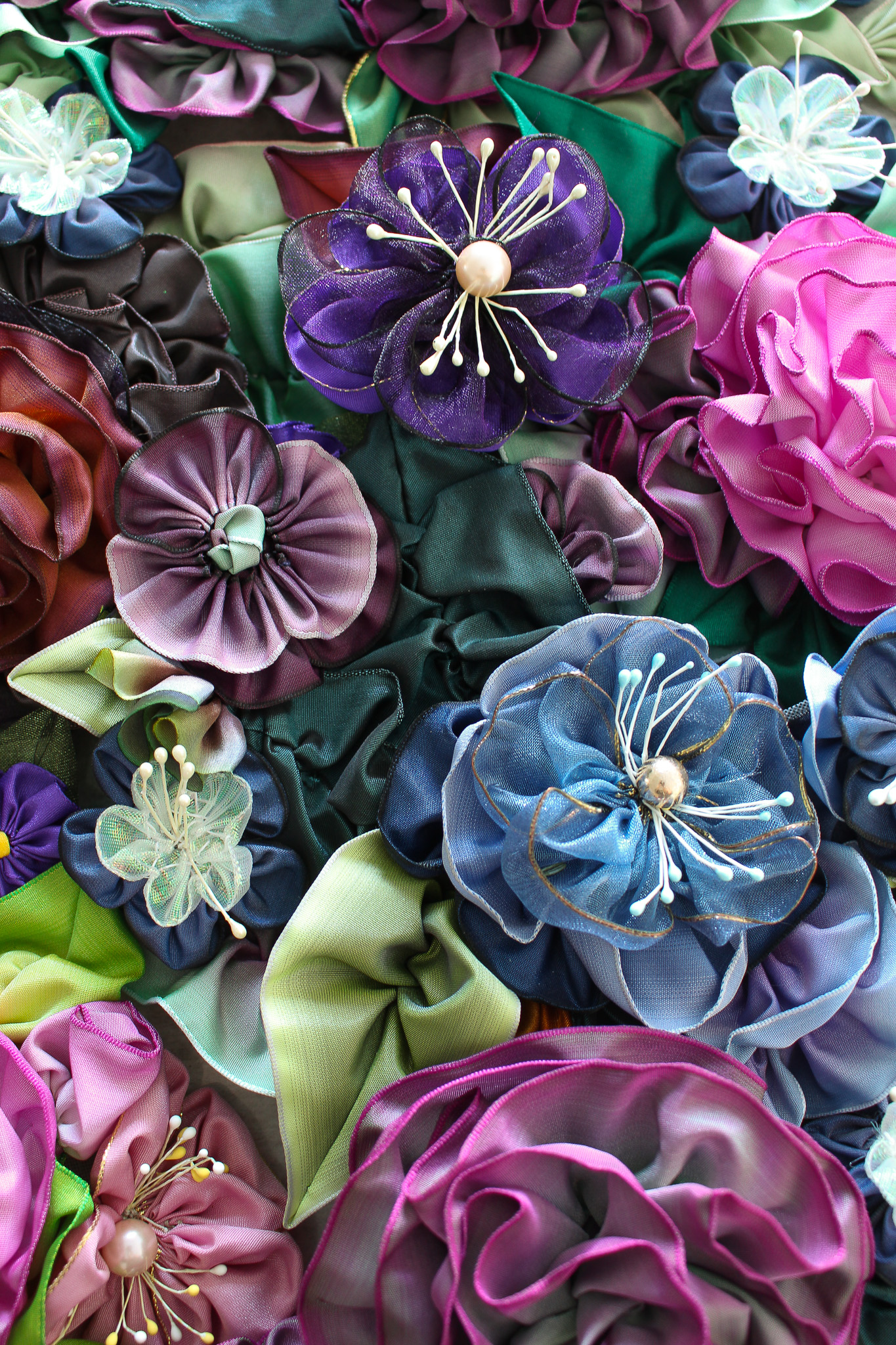 Easy DIY Ribbon Flowers