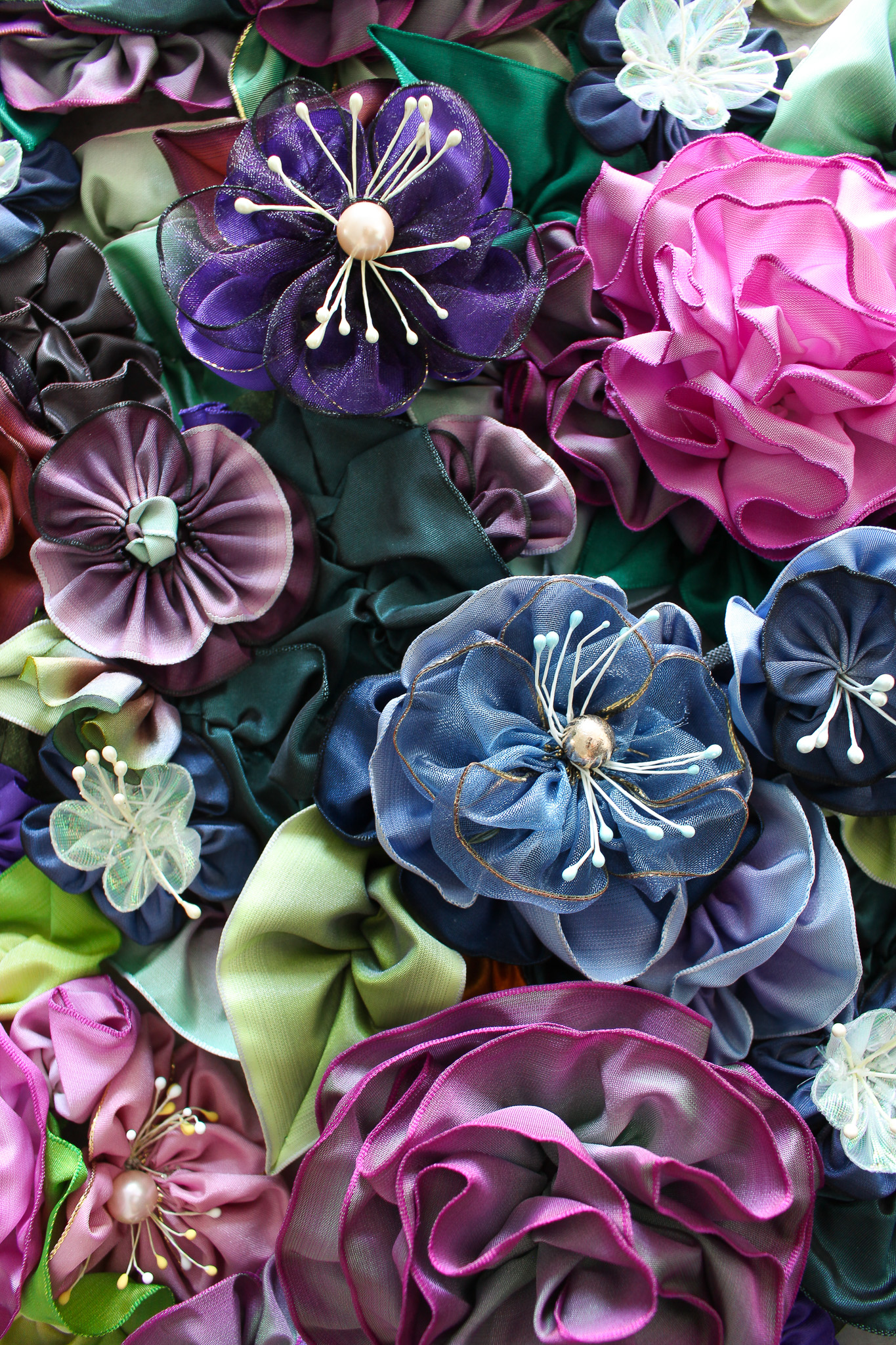 Ribbon Flower Craft Inspiration