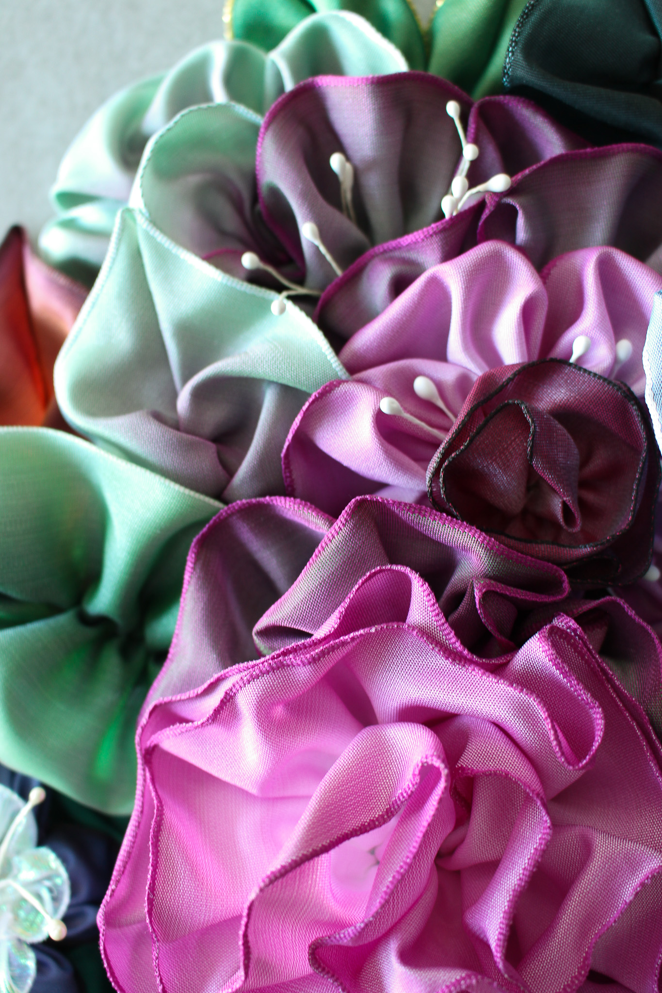 Easy DIY Ribbon Flowers