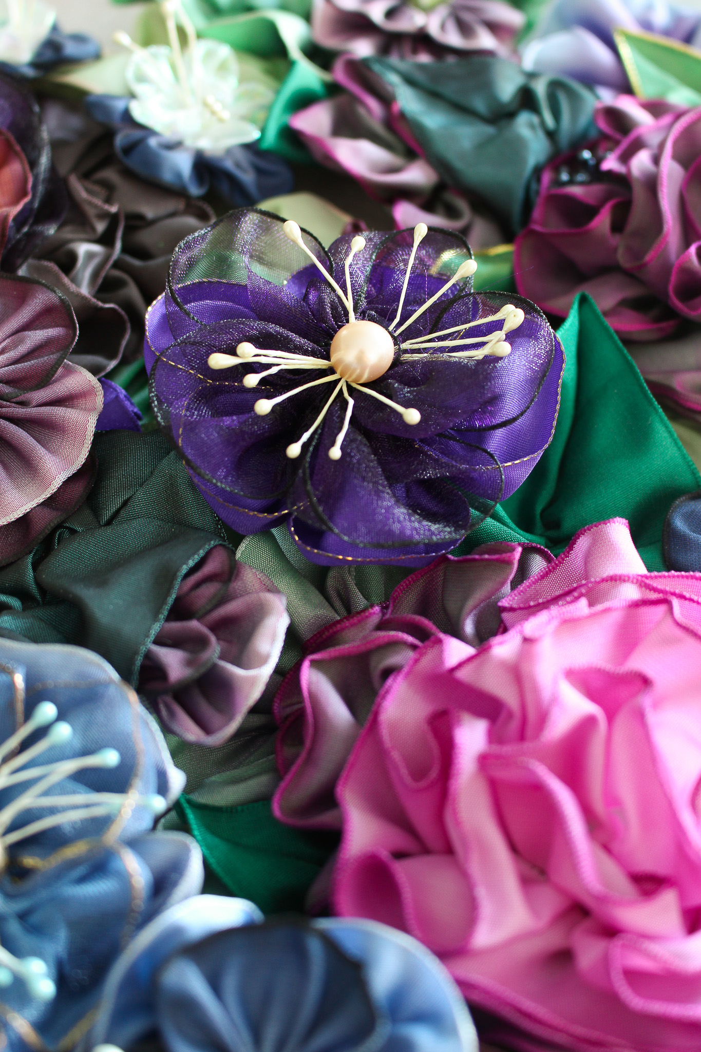 Ribbon Flowers for Wedding Season