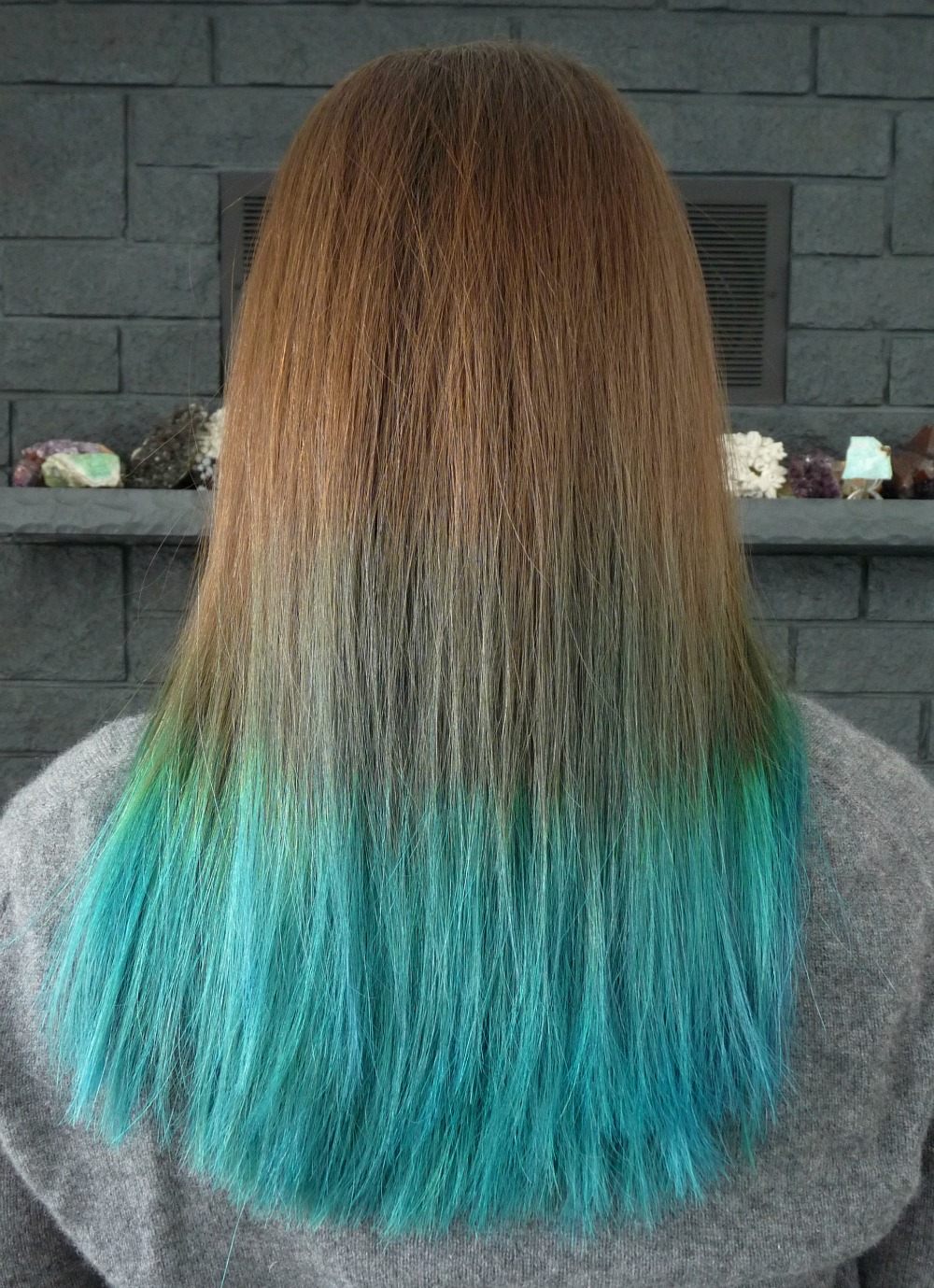 Two Years of Turquoise Dip Dye Hair + My Short New Haircut (!)