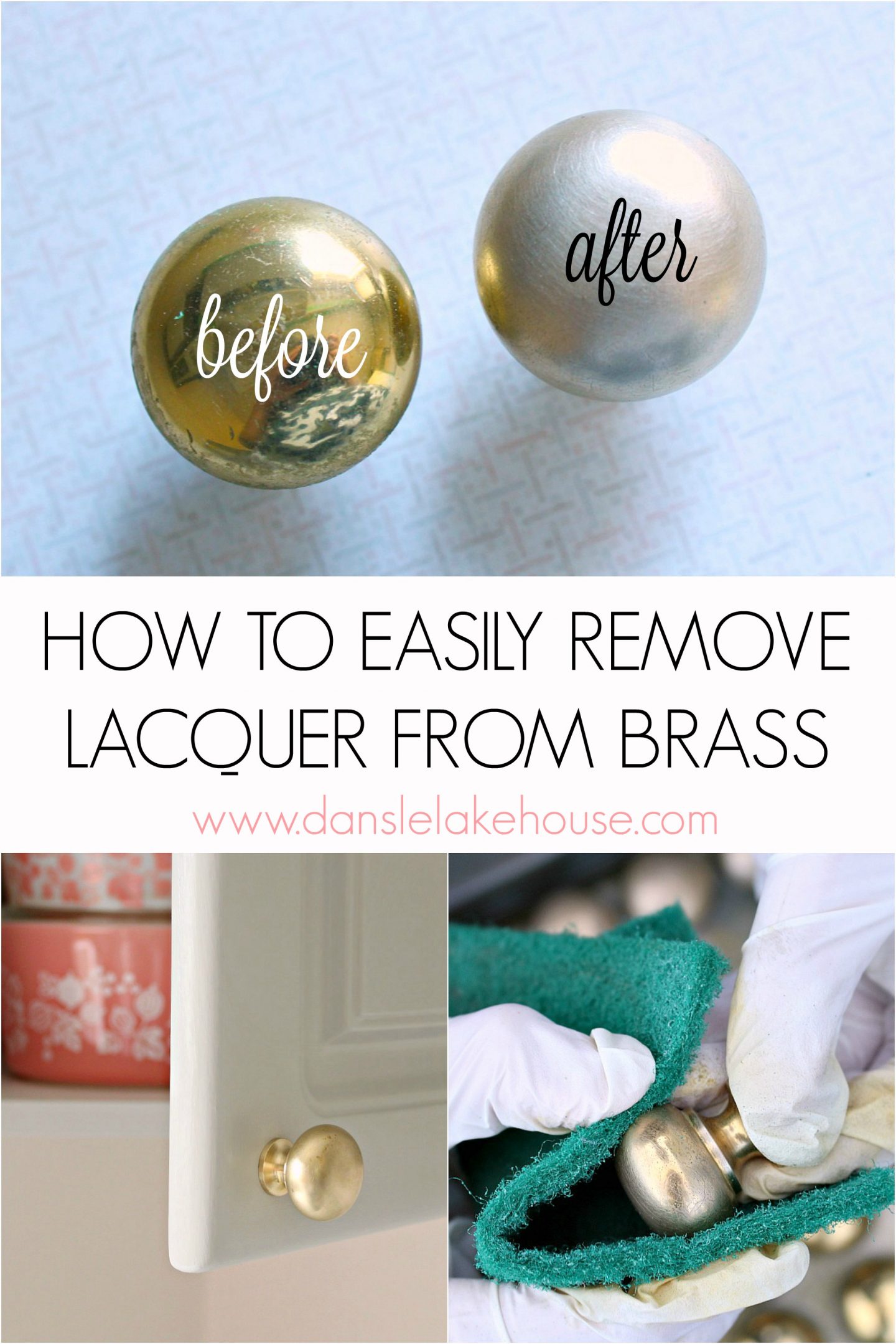 How to Remove Lacquer From Brass to Reveal a Brushed Finish