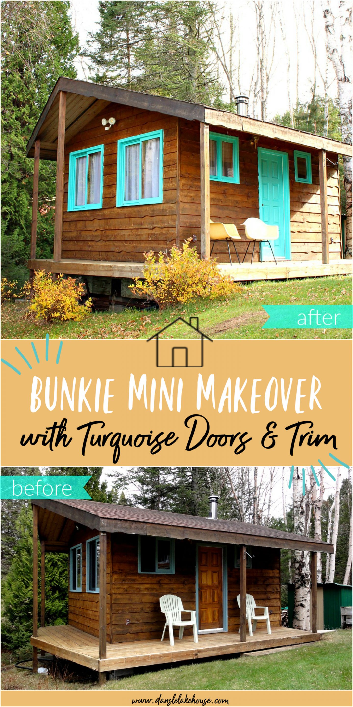 Bunkie Exterior Makeover