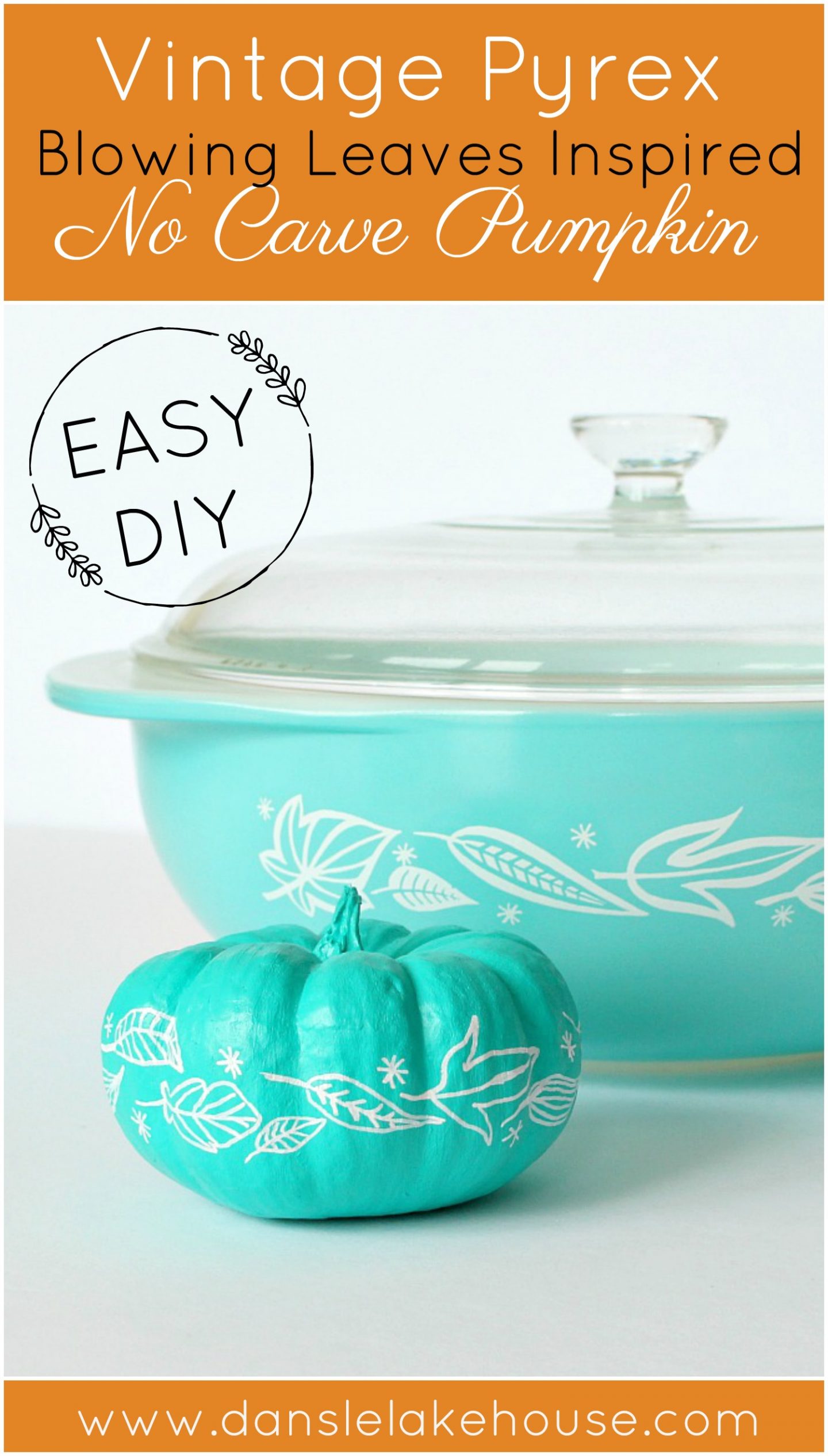 Pyrex Pumpkin Decor