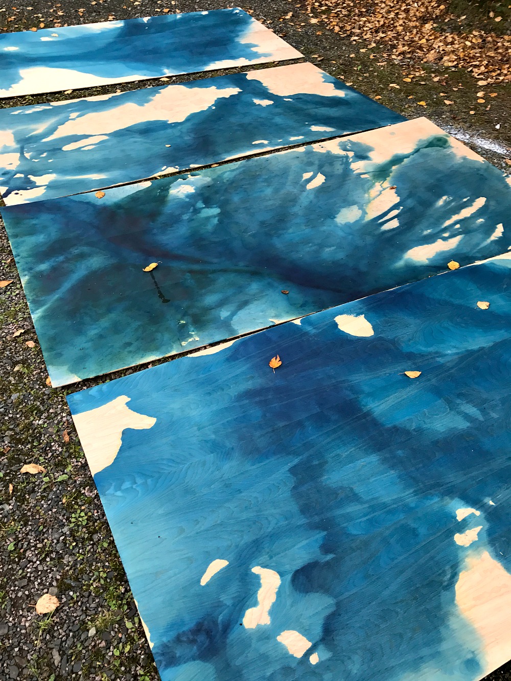 DIY Marbled Wood Stain with Watercolor Effect – Inspired by Wood Aquarelle