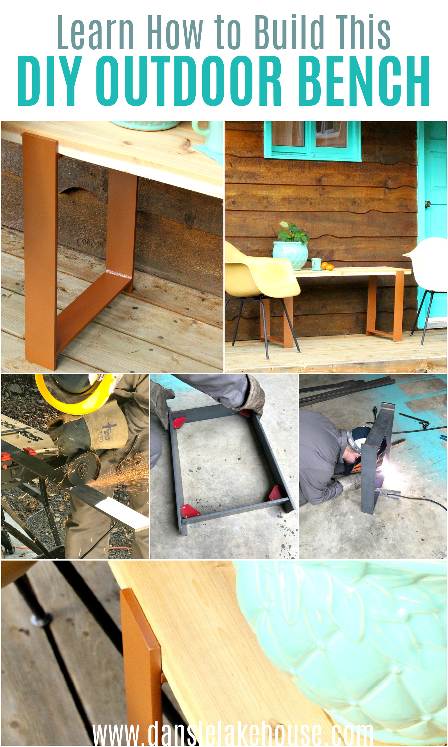 DIY Outdoor Bench