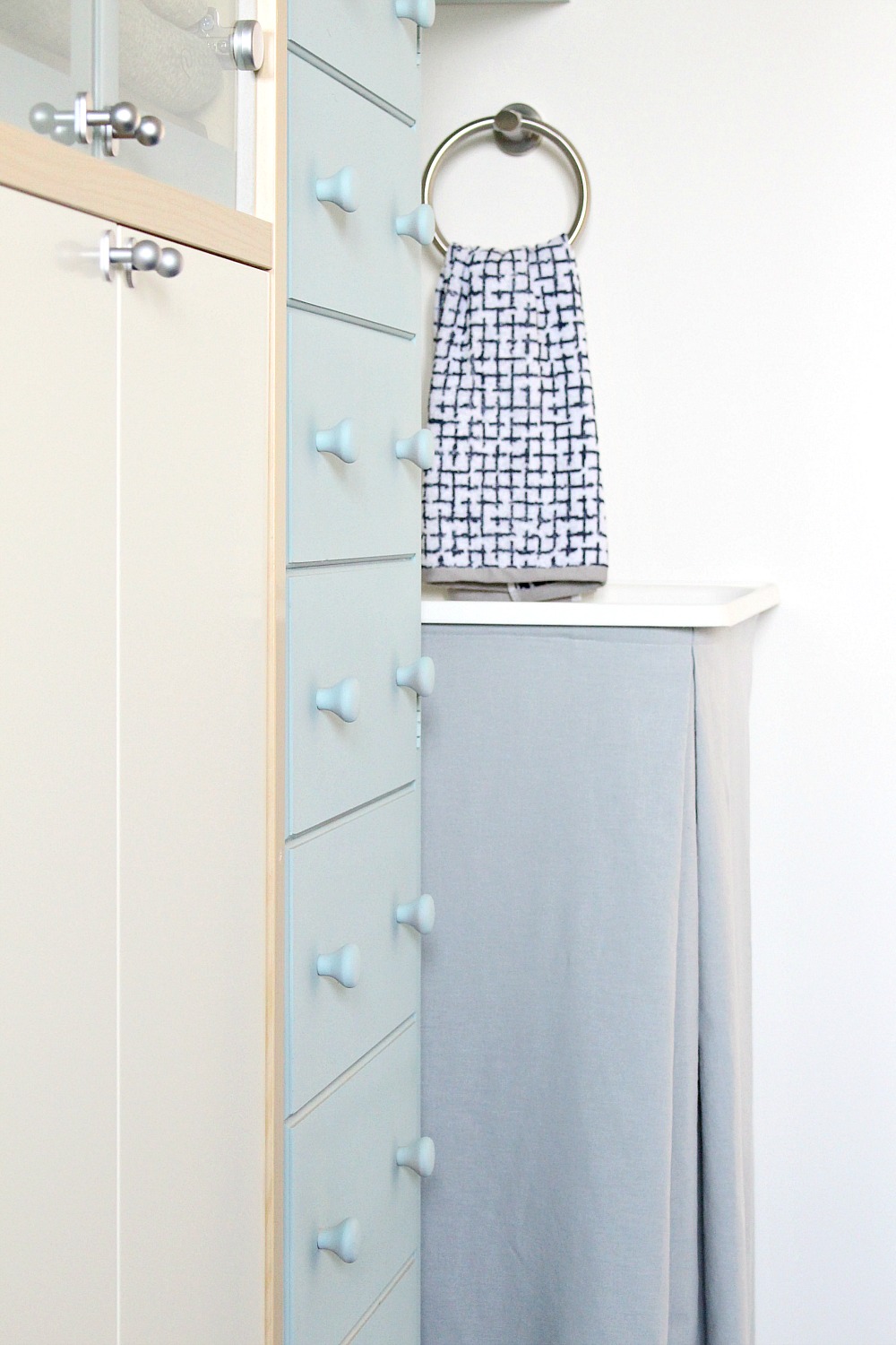 DIY Utility Sink Skirt | New Sink + Faucet for the Fish Room!