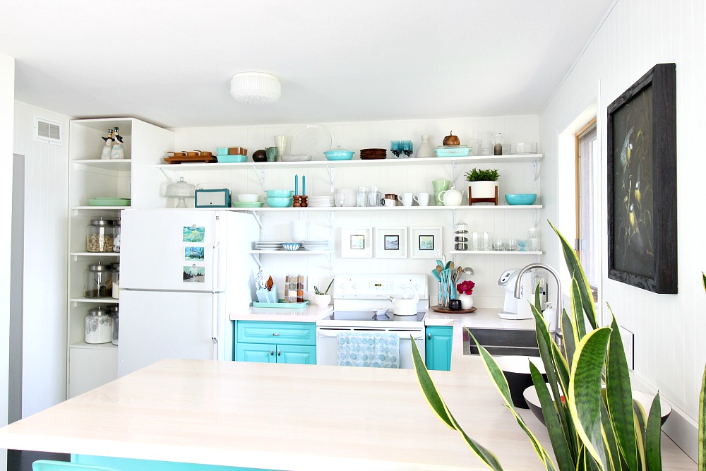 How to Style Kitchen Open Shelving 