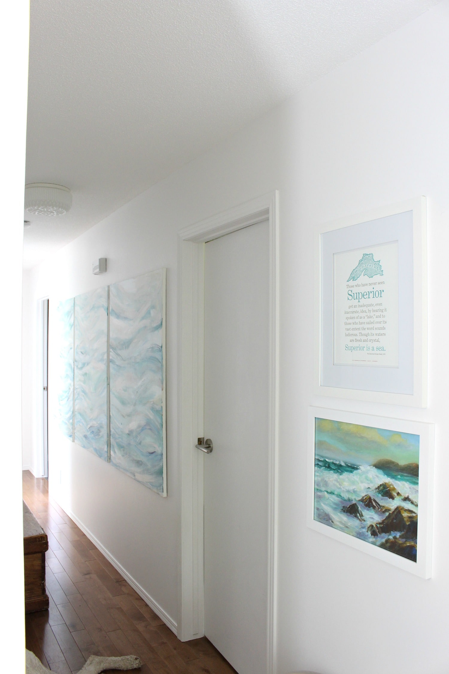 DIY Modern Coastal Art | Dans le Lakehouse