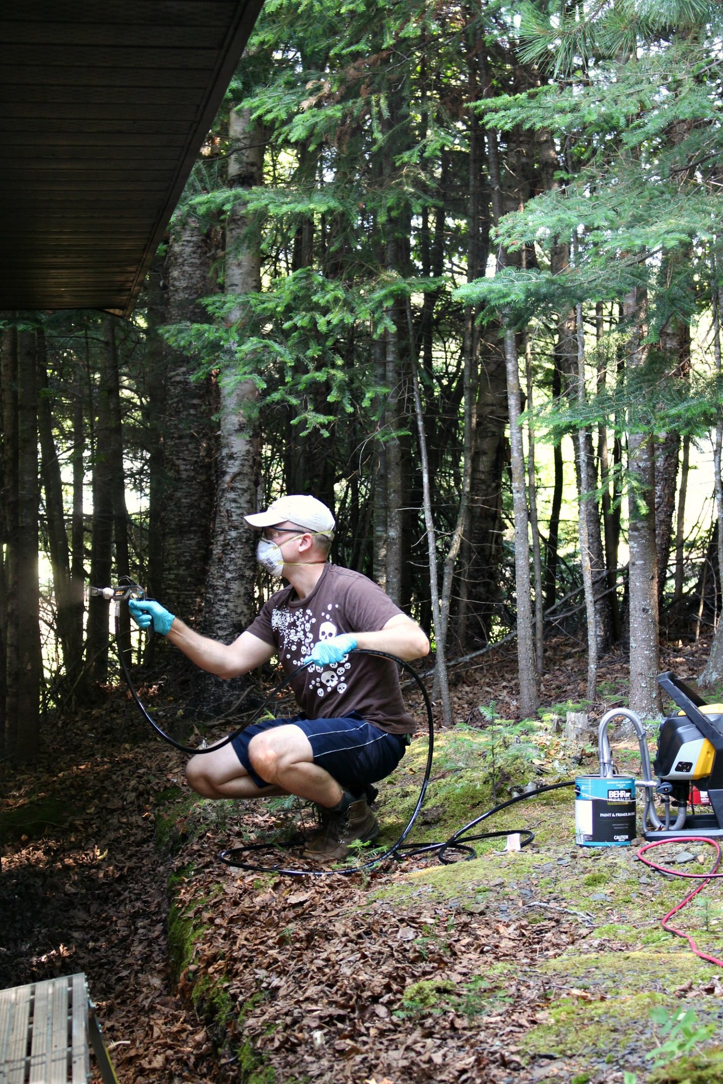 Painting Siding with a Paint Sprayer (Wagner Control Pro 150 Review)