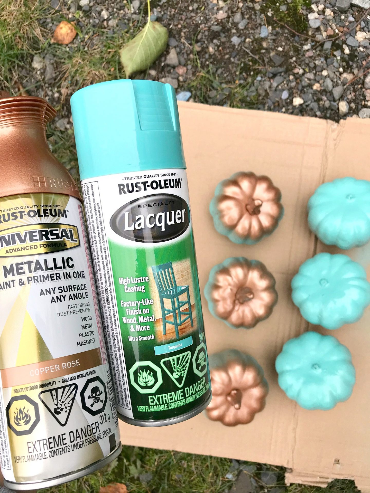 Turquoise Lacquer Spray Paint