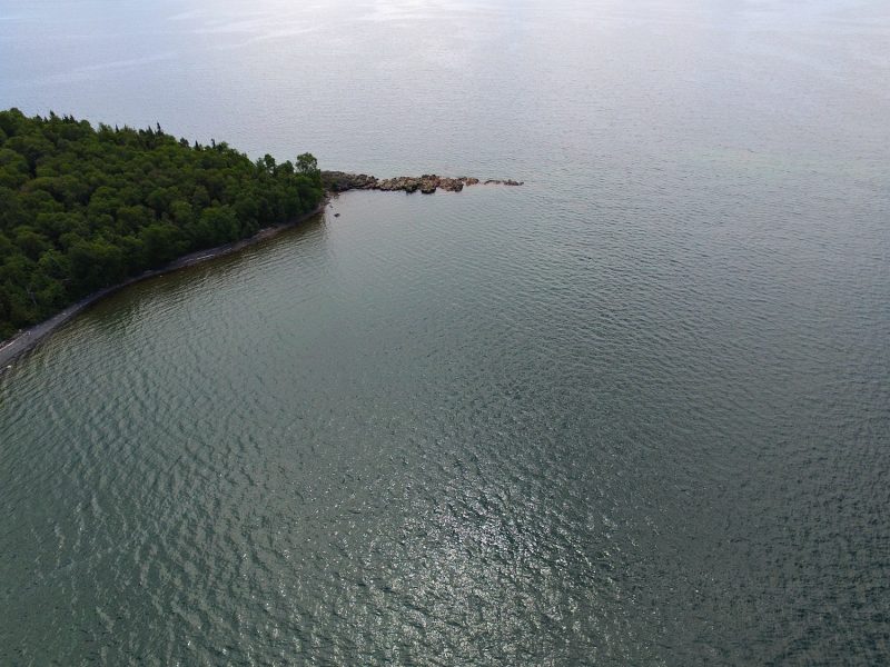 Digital Prints of Aerial Lake Superior Photography | Canvas Champ ...