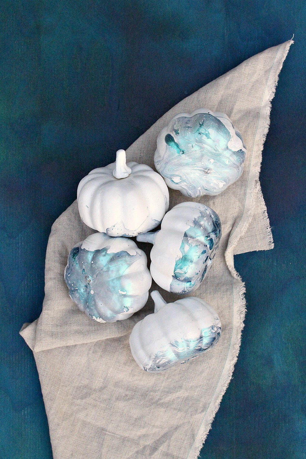 Marbled pumpkins
