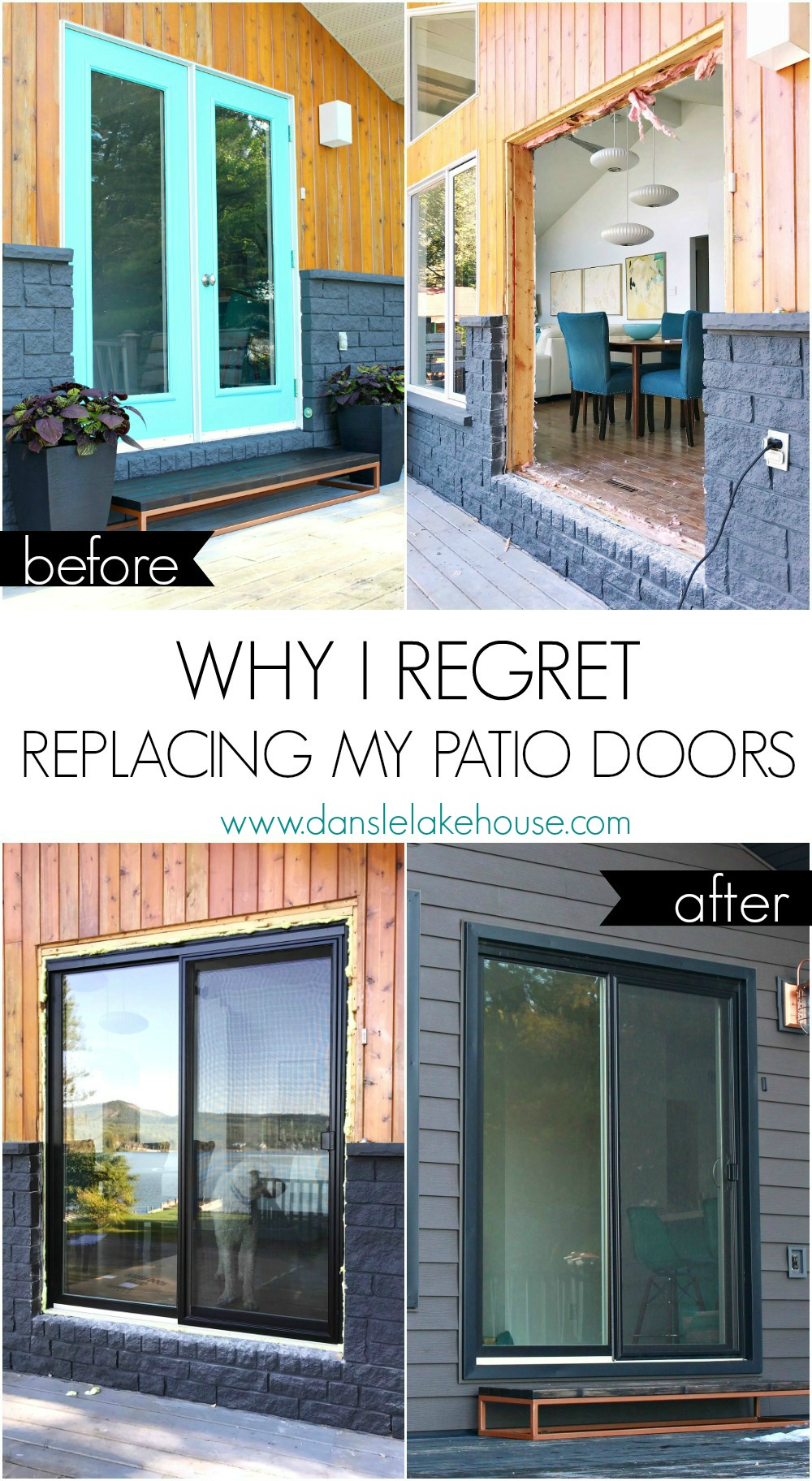 Why I Regret Replacing my Garden Doors for Patio Doors