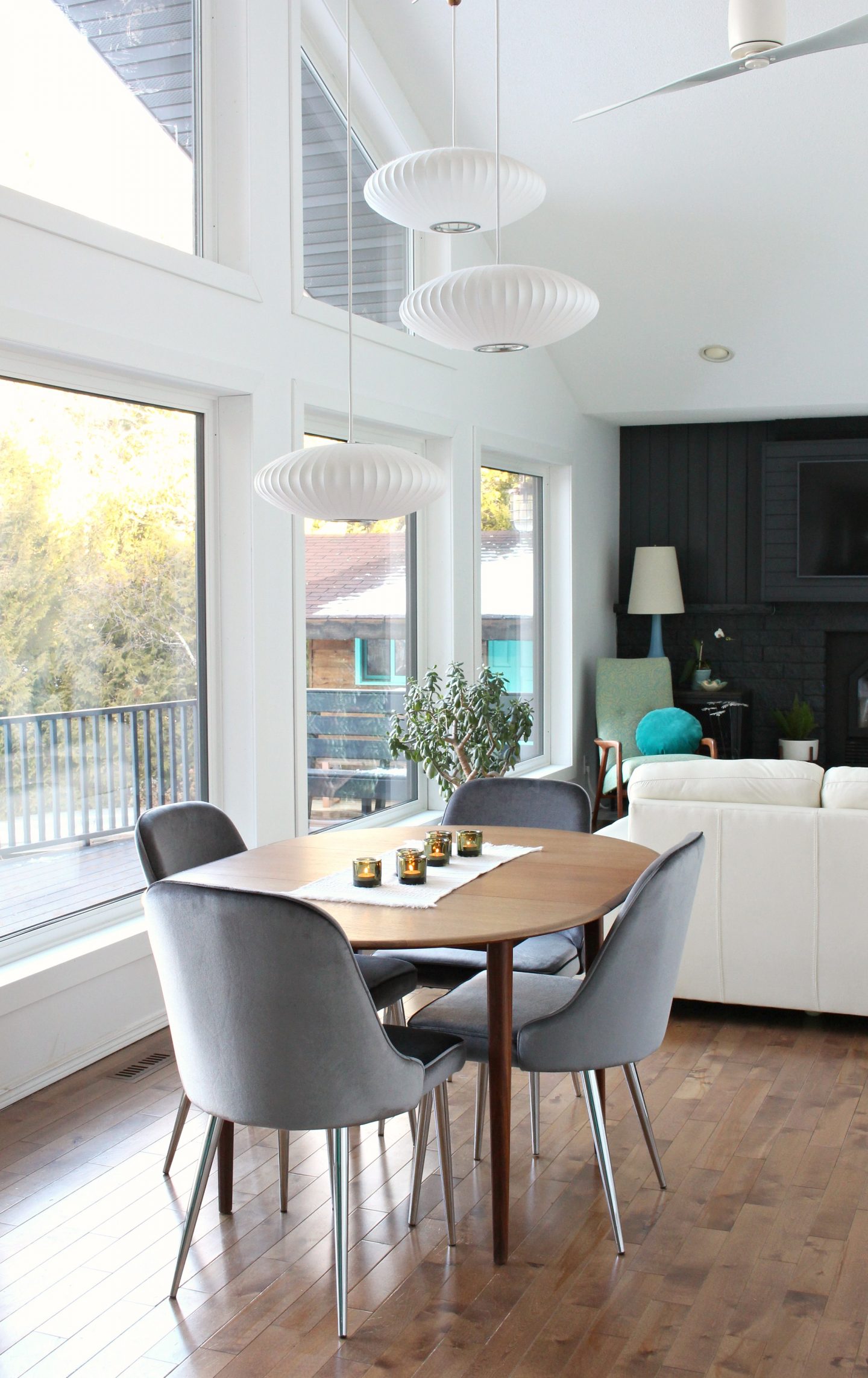New Grey Velvet Dining Chairs + 10 Affordable Mid-Century Modern Inspired Dining Chairs