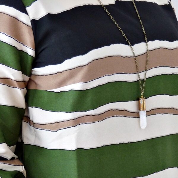 DIY SHELL CASING PENDANT NECKLACE