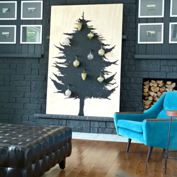 DIY PLYWOOD TREE ALTERNATIVE