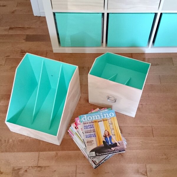 DIY PLYWOOD MAGAZINE FILE