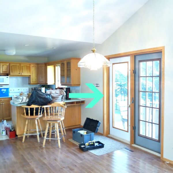 HOW TO UPDATE OLD DATED GARDEN DOORS