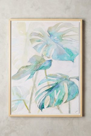 TURQUOISE TROPICAL ART