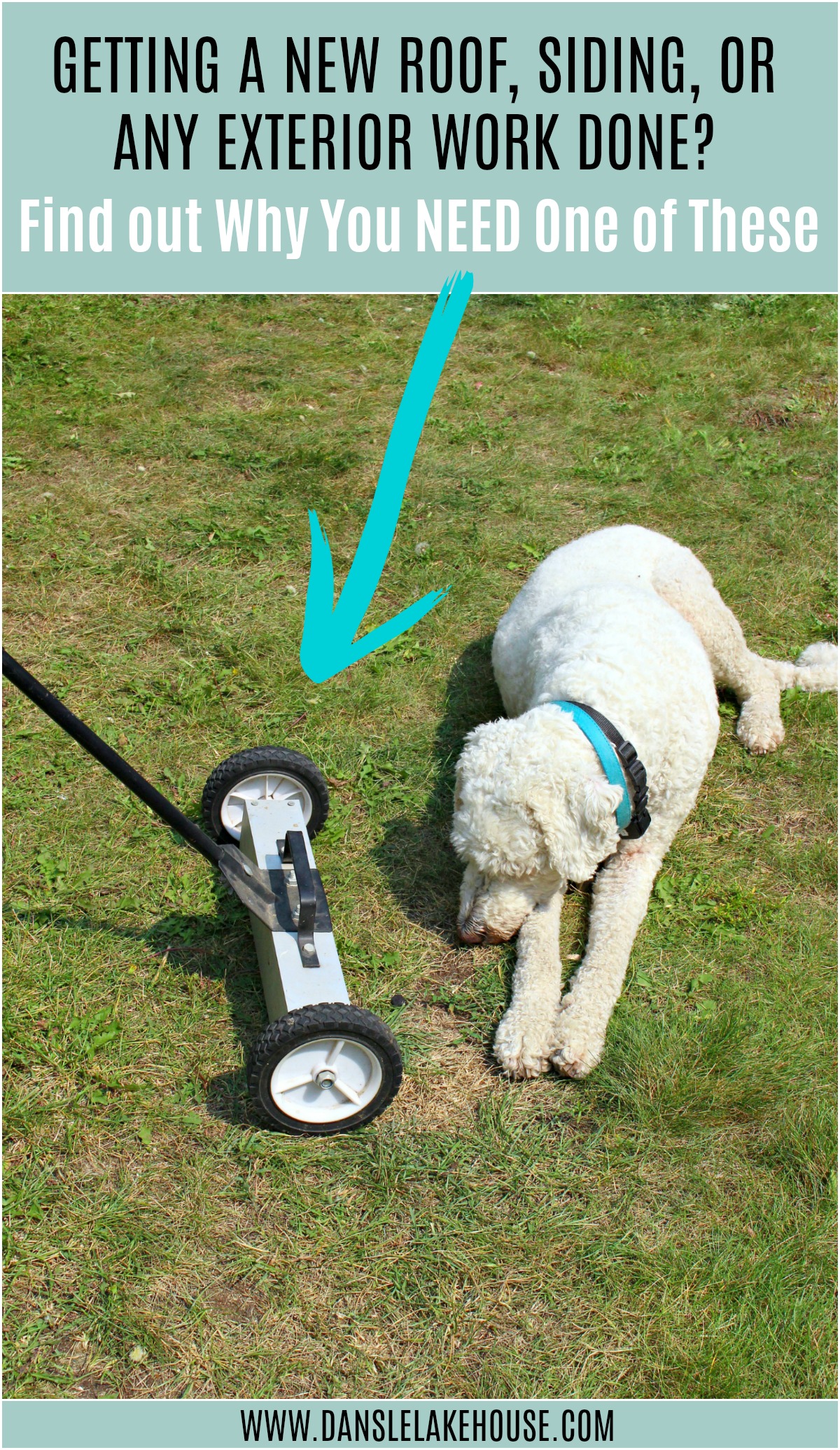 Magnetic Sweeper - a MUST Have For Any Exterior Renovating