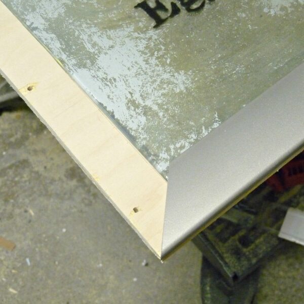 EASY MIRROR FRAME USING TRIM