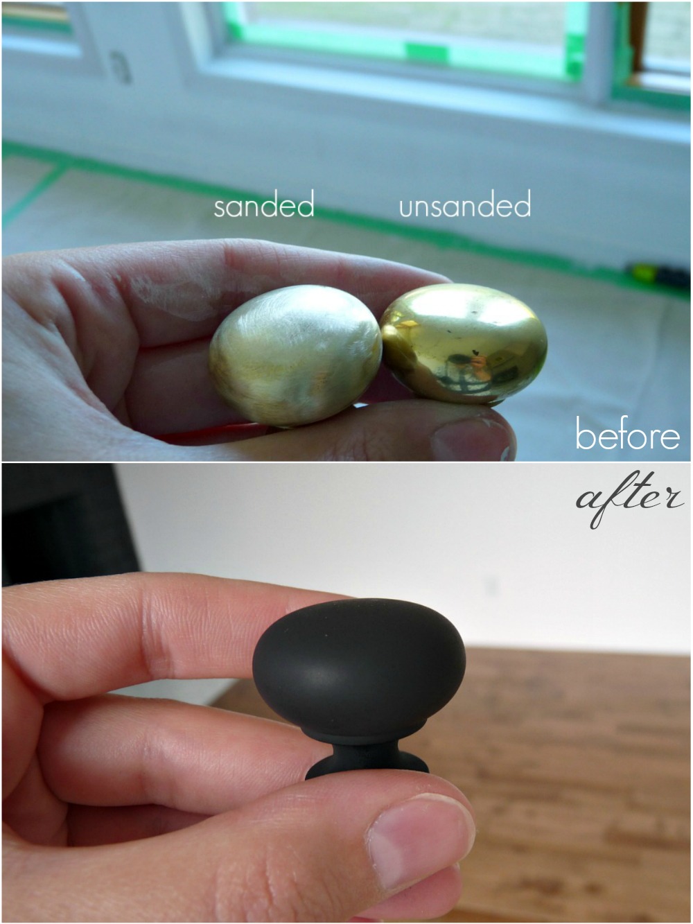 HOW TO PAINT HARDWARE
