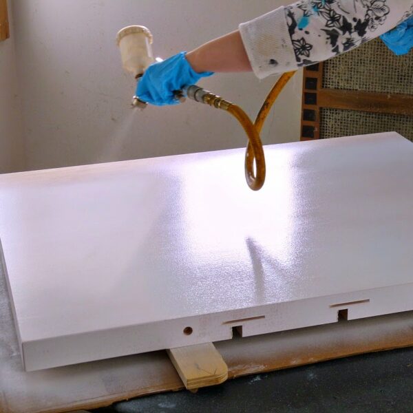 HOW TO APPLY STAIN WITH A SPRAYER