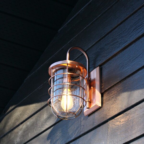 COPPER FERRY LIGHT AND GARAGE MAKEOVER