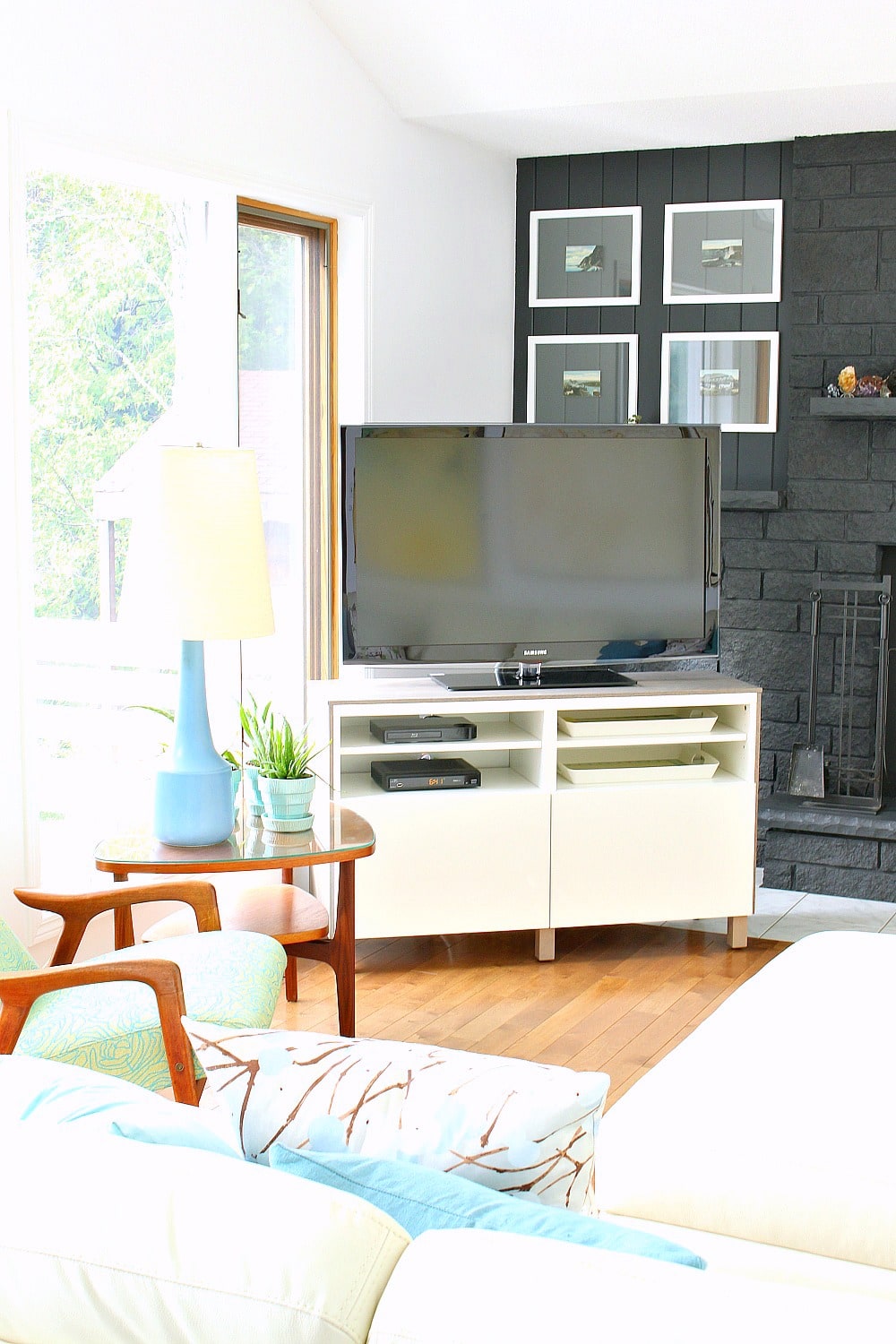 PLYWOOD TOPPED IKEA HACK BESTA