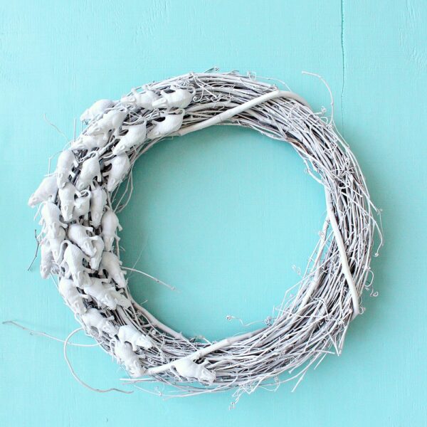 DIY RAT WREATH FOR HALLOWEEN