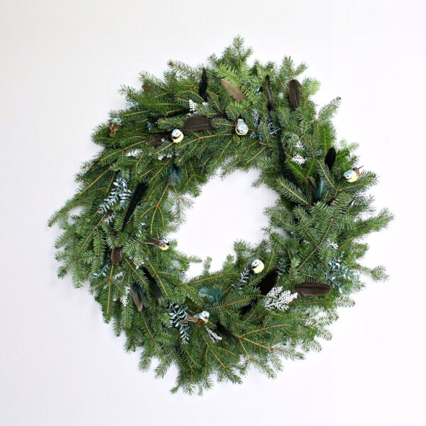 NATURAL DIY EVERGREEN WREATH