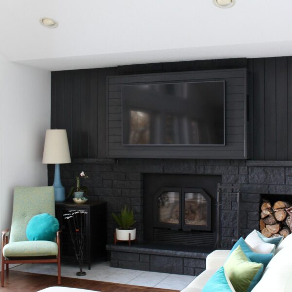 FIREPLACE HACK TO HANG A TV