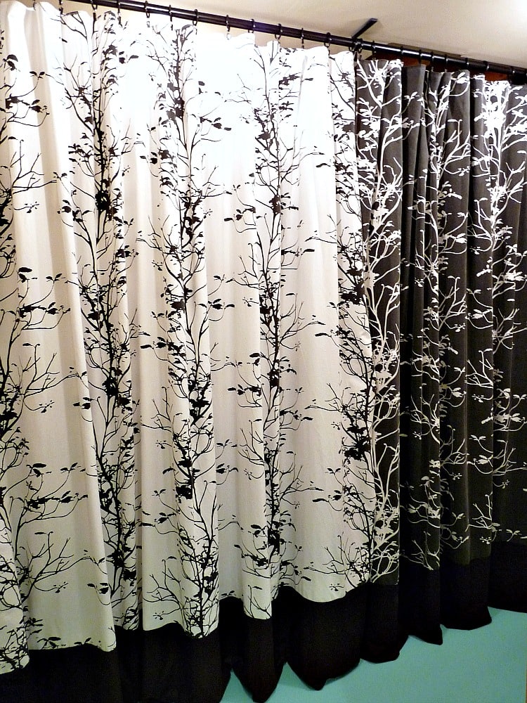 CURTAINS FROM OLD BEDDING