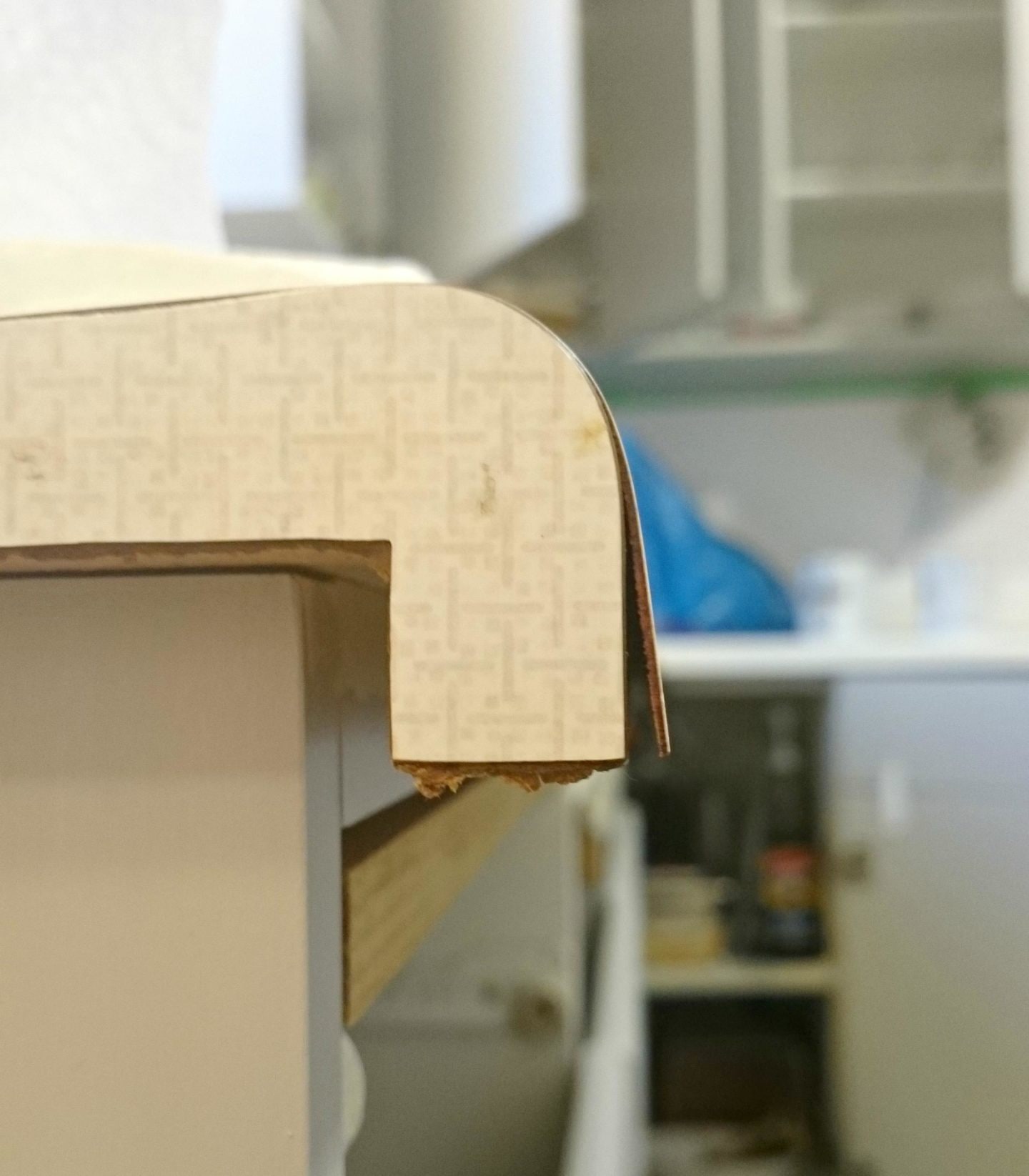HOW TO REPAIR PEELING CHIPPED LAMINATE